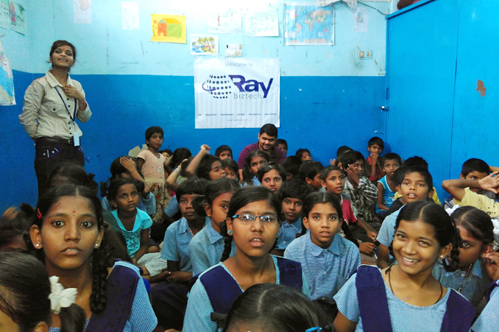 Raybiztech contributions towards Hudhud Cyclone