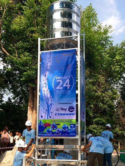 Raybiztech has joined forces with Planet Water Foundation