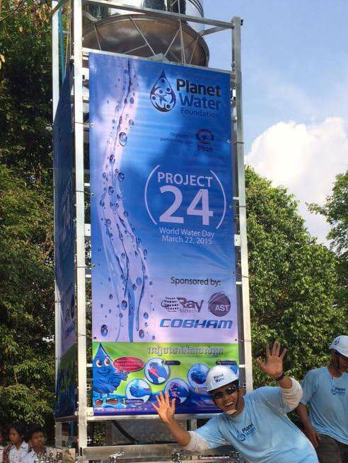 Raybiztech has joined forces with Planet Water Foundation